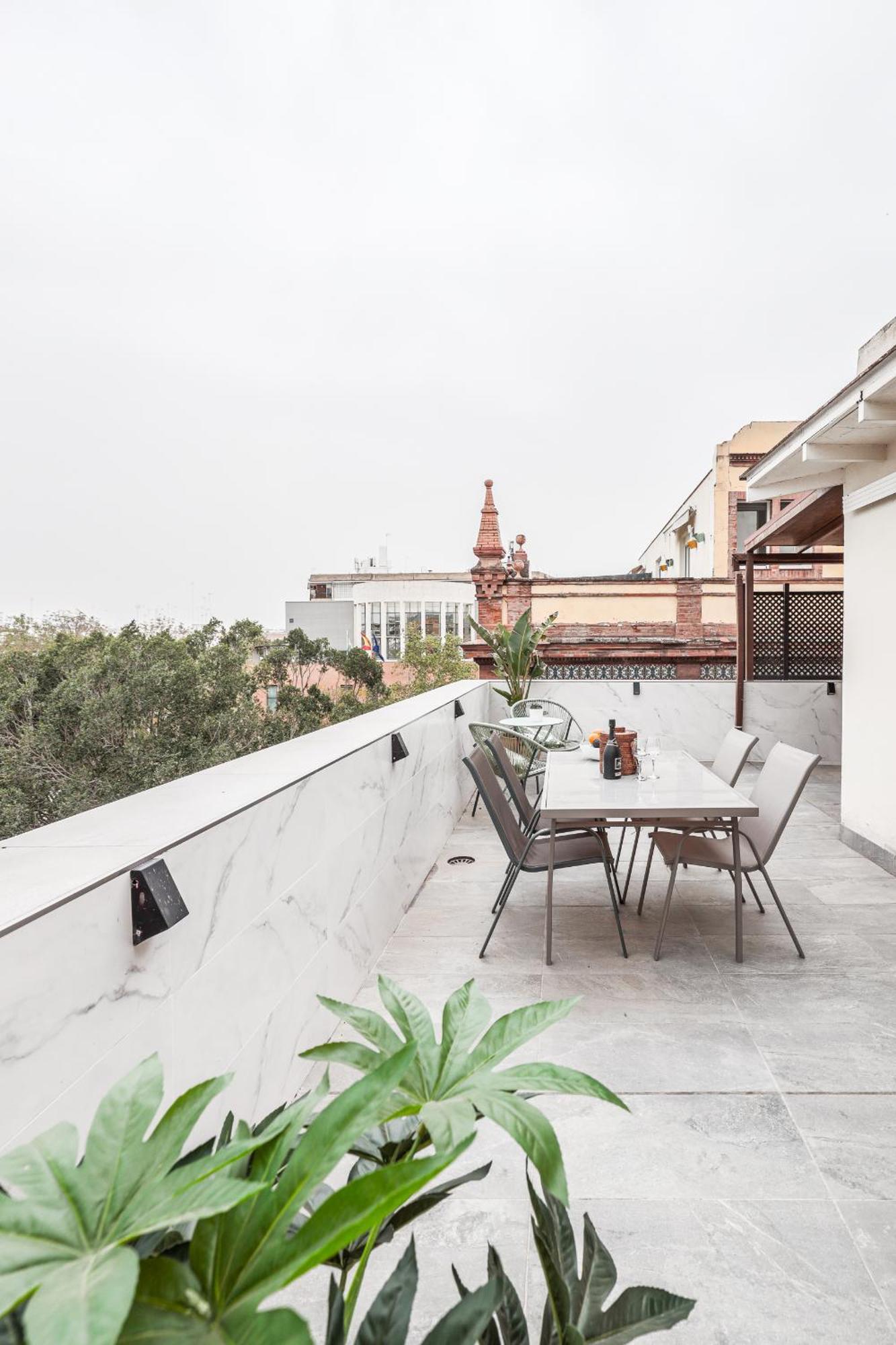 Apartament Fantastico Atico 2 Hab Y Gran Terraza Privada Sewilla Zewnętrze zdjęcie