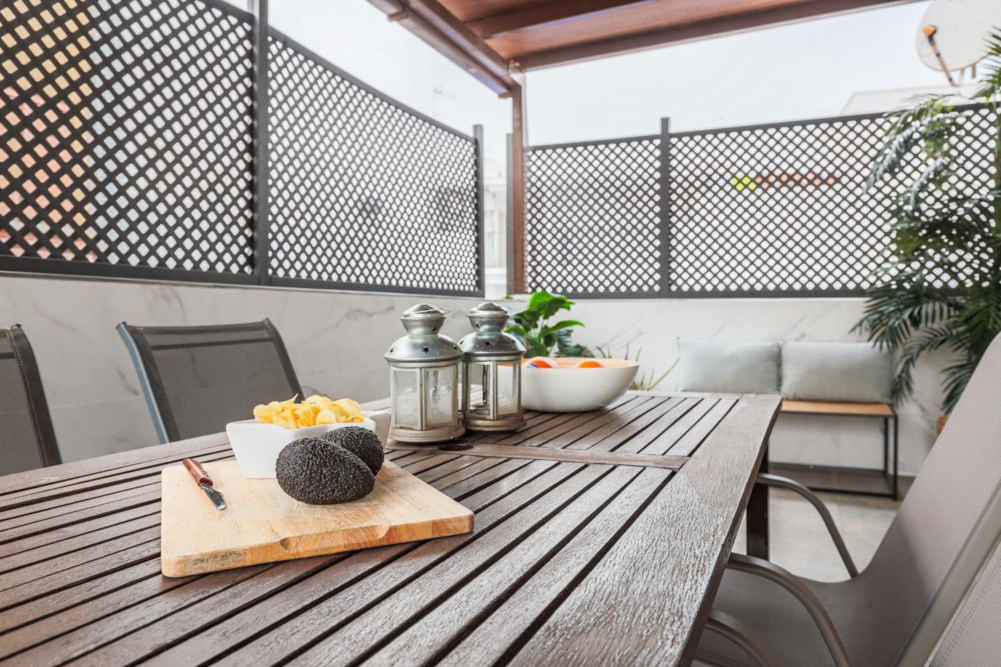 Apartament Fantastico Atico 2 Hab Y Gran Terraza Privada Sewilla Zewnętrze zdjęcie