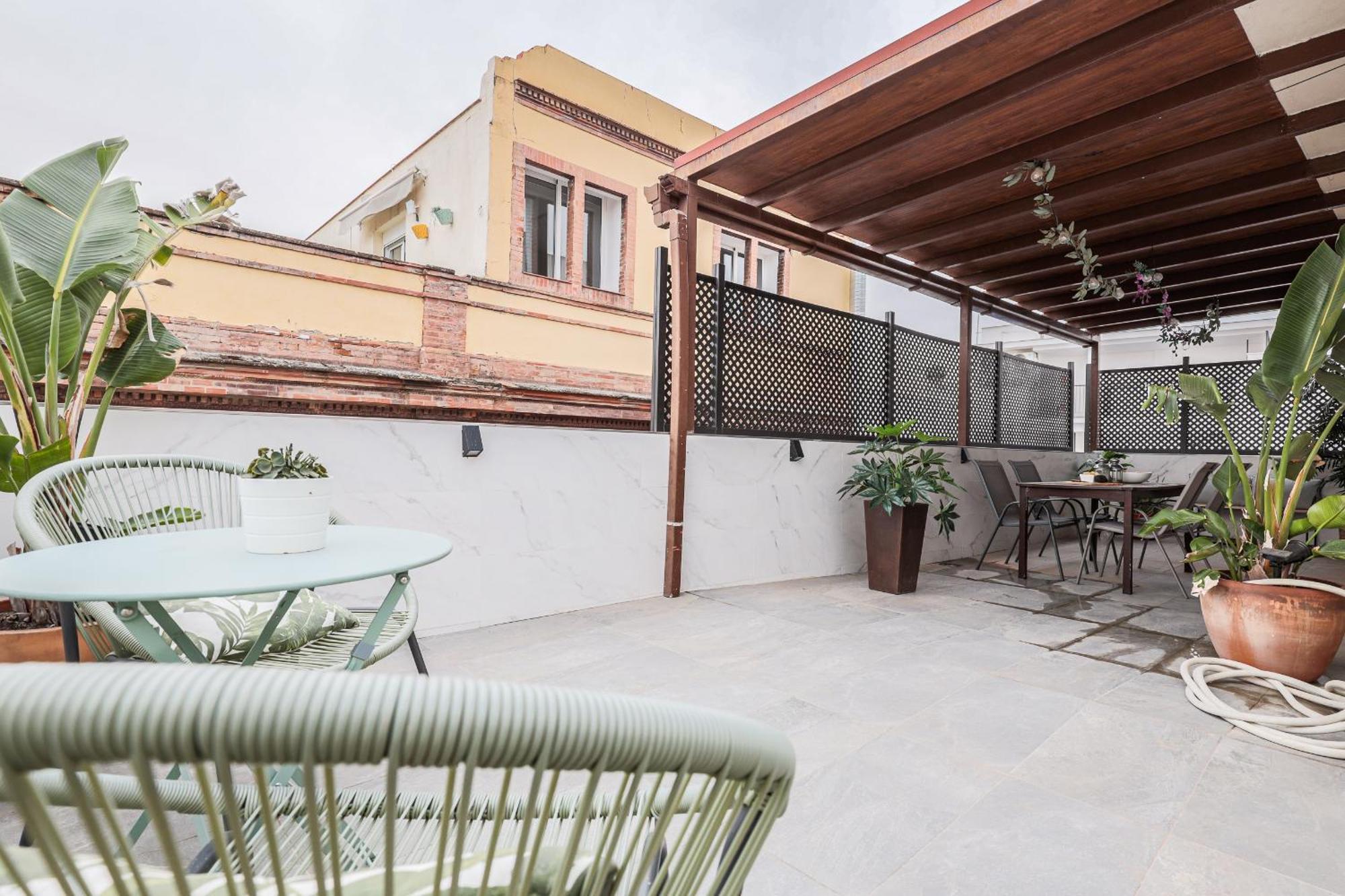 Apartament Fantastico Atico 2 Hab Y Gran Terraza Privada Sewilla Zewnętrze zdjęcie